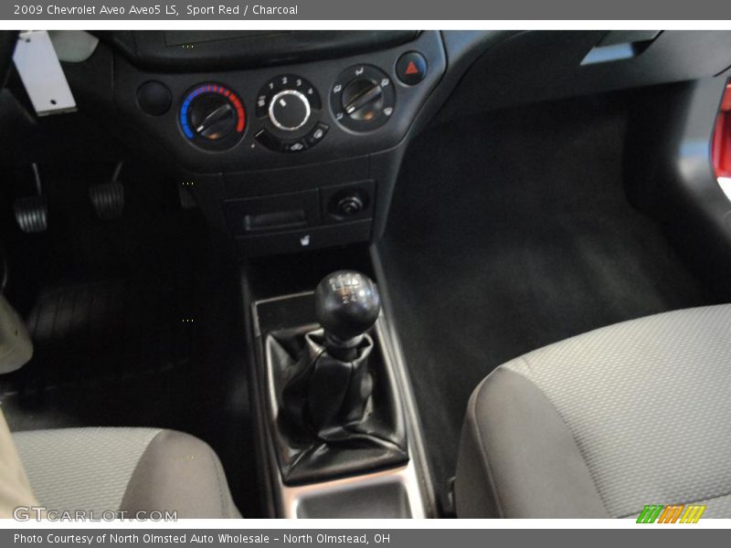 Sport Red / Charcoal 2009 Chevrolet Aveo Aveo5 LS