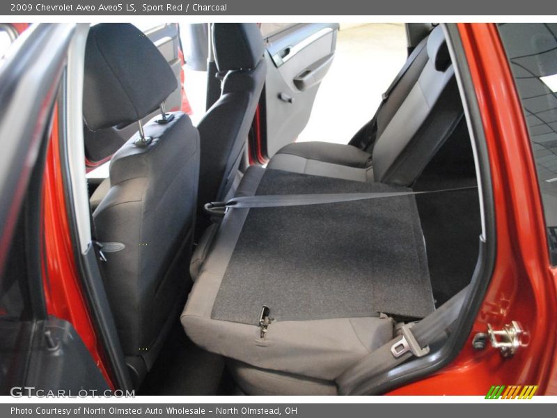 Sport Red / Charcoal 2009 Chevrolet Aveo Aveo5 LS