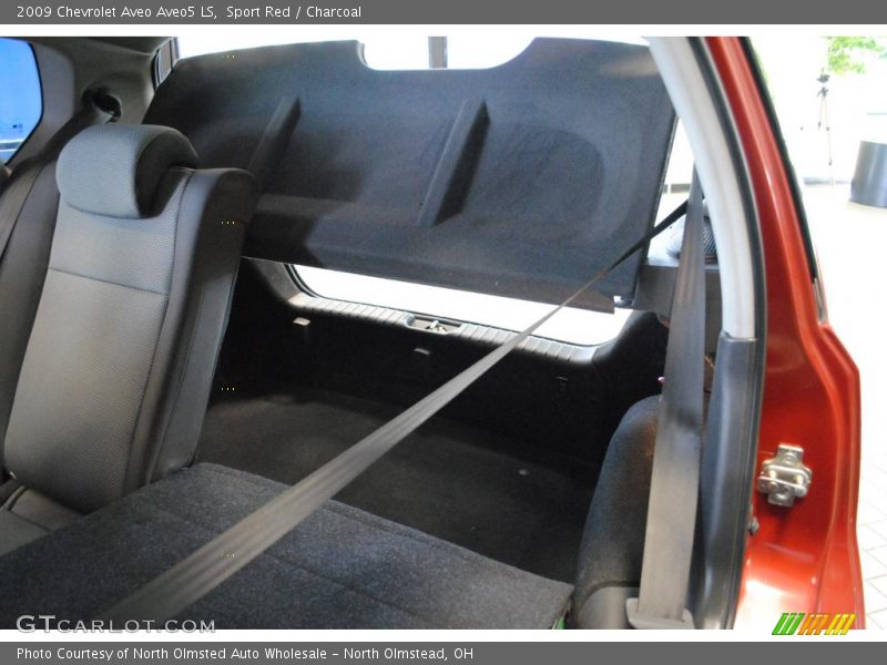 Sport Red / Charcoal 2009 Chevrolet Aveo Aveo5 LS