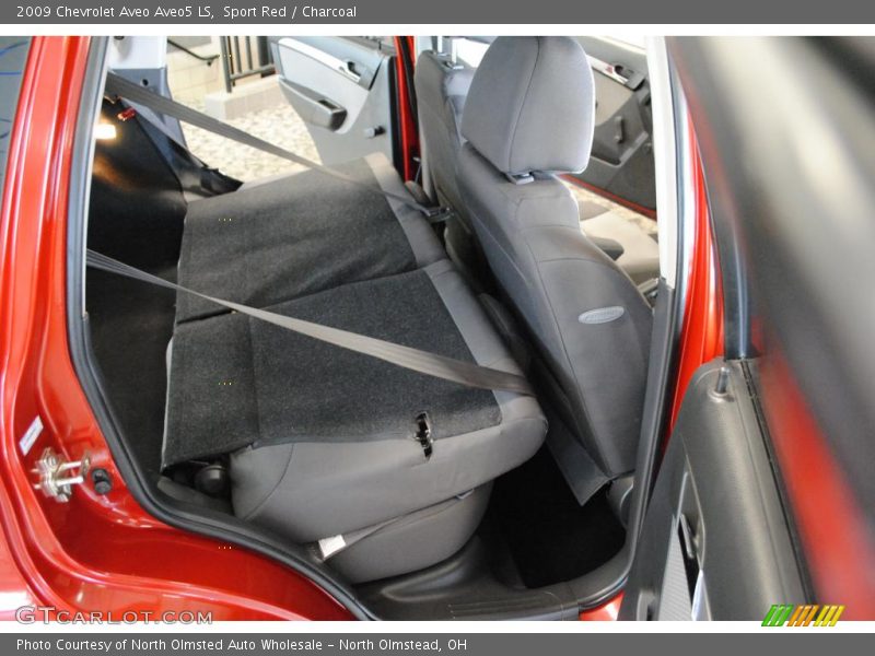 Sport Red / Charcoal 2009 Chevrolet Aveo Aveo5 LS