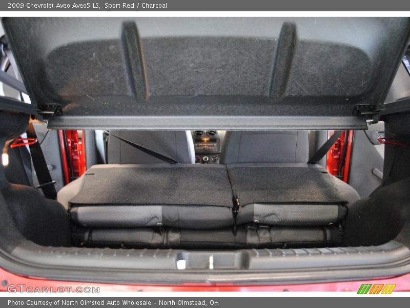 Sport Red / Charcoal 2009 Chevrolet Aveo Aveo5 LS