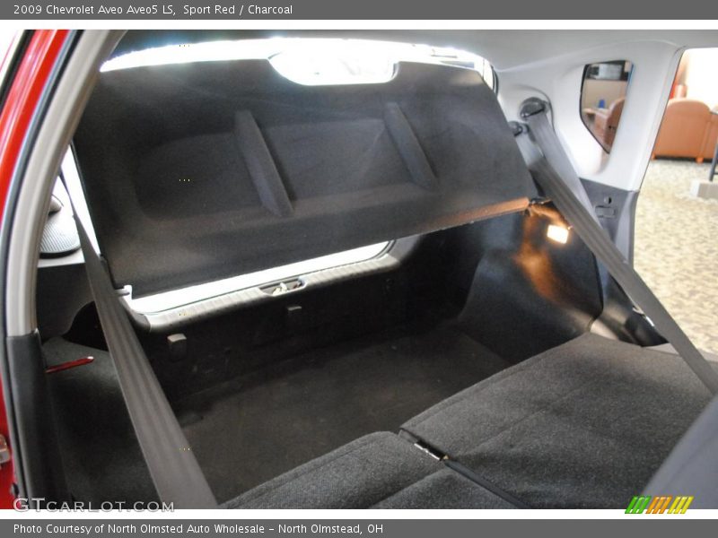 Sport Red / Charcoal 2009 Chevrolet Aveo Aveo5 LS