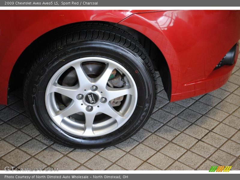Sport Red / Charcoal 2009 Chevrolet Aveo Aveo5 LS