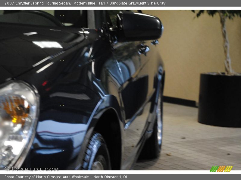Modern Blue Pearl / Dark Slate Gray/Light Slate Gray 2007 Chrysler Sebring Touring Sedan