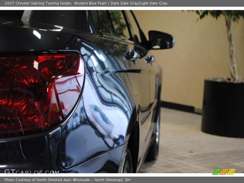 Modern Blue Pearl / Dark Slate Gray/Light Slate Gray 2007 Chrysler Sebring Touring Sedan