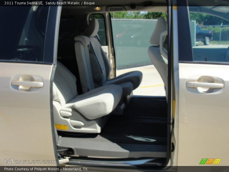 Sandy Beach Metallic / Bisque 2011 Toyota Sienna LE