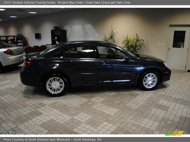 Modern Blue Pearl / Dark Slate Gray/Light Slate Gray 2007 Chrysler Sebring Touring Sedan