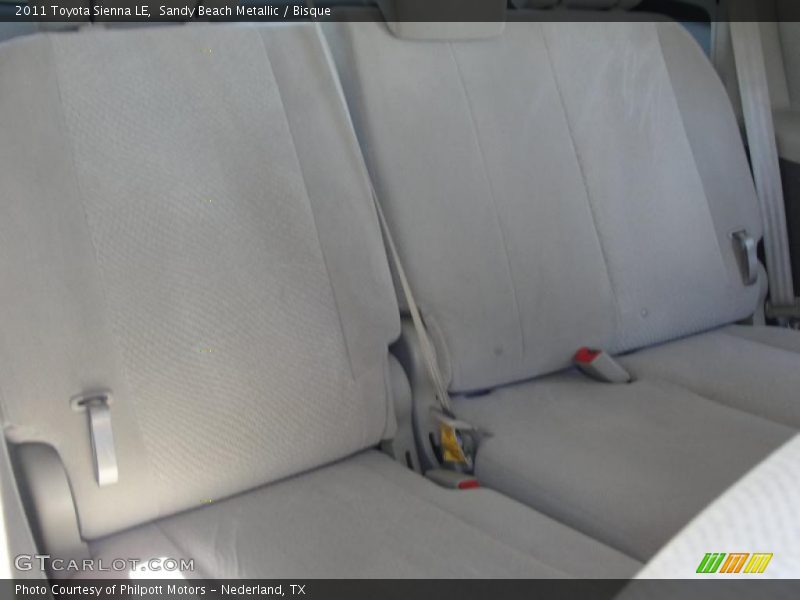 Sandy Beach Metallic / Bisque 2011 Toyota Sienna LE