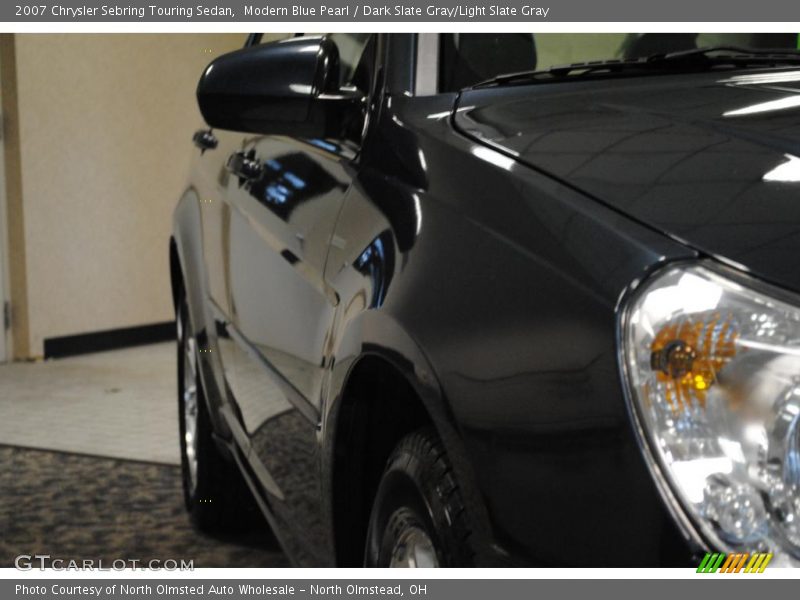 Modern Blue Pearl / Dark Slate Gray/Light Slate Gray 2007 Chrysler Sebring Touring Sedan