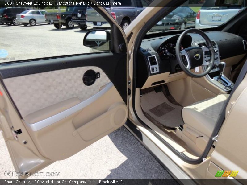 Sandstone Metallic / Light Cashmere 2007 Chevrolet Equinox LS