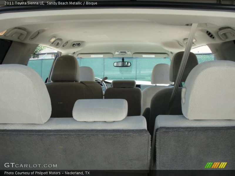Sandy Beach Metallic / Bisque 2011 Toyota Sienna LE