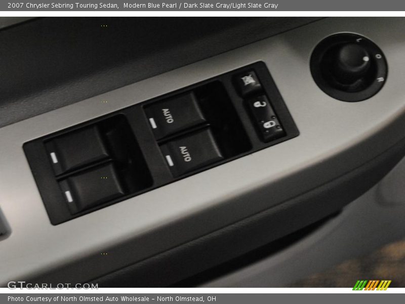 Modern Blue Pearl / Dark Slate Gray/Light Slate Gray 2007 Chrysler Sebring Touring Sedan