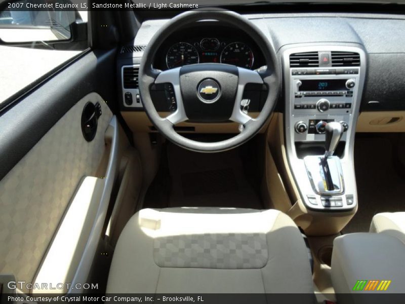 Sandstone Metallic / Light Cashmere 2007 Chevrolet Equinox LS