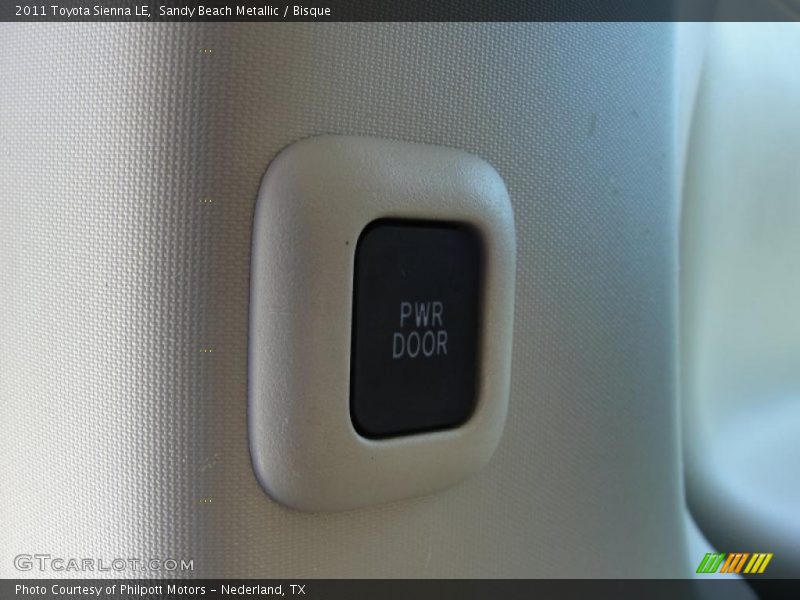 Sandy Beach Metallic / Bisque 2011 Toyota Sienna LE