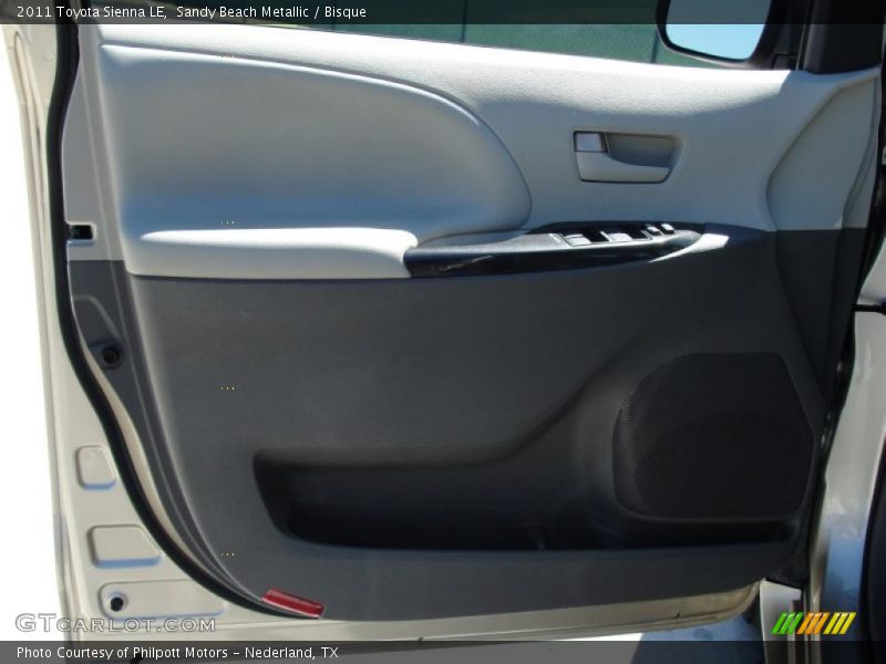 Sandy Beach Metallic / Bisque 2011 Toyota Sienna LE
