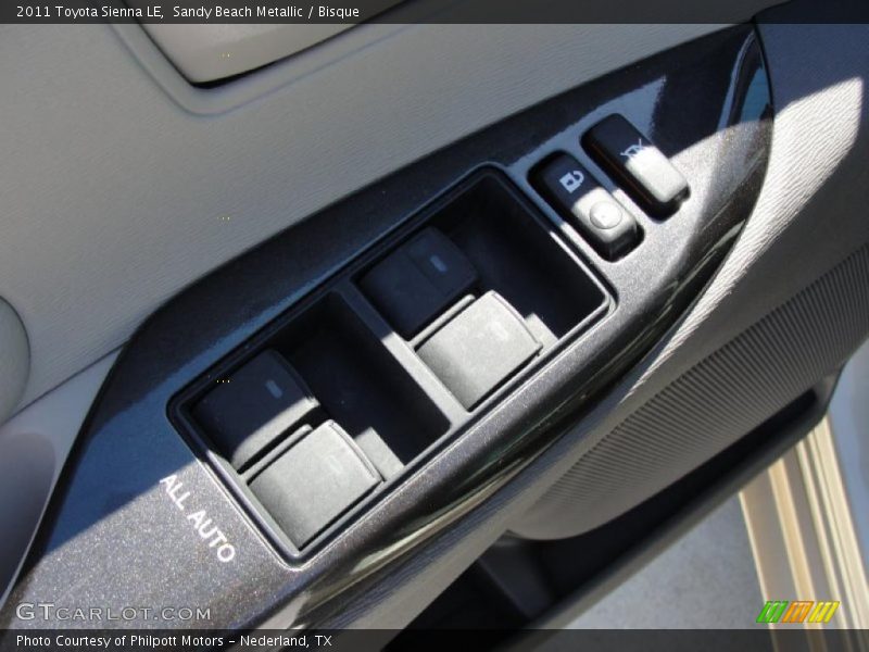 Sandy Beach Metallic / Bisque 2011 Toyota Sienna LE
