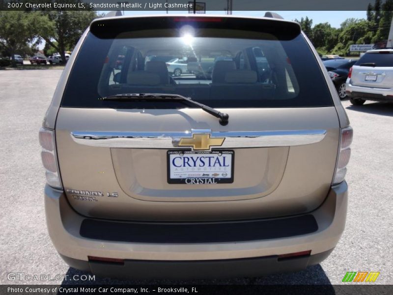 Sandstone Metallic / Light Cashmere 2007 Chevrolet Equinox LS