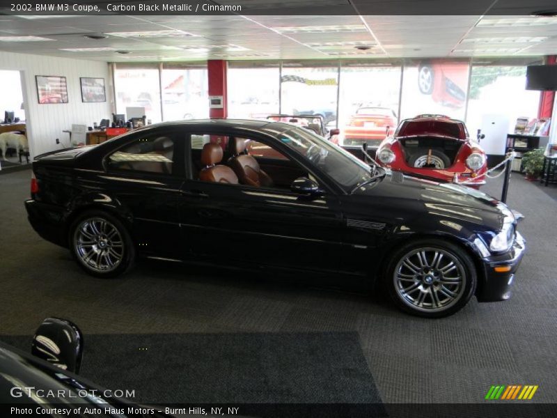 Carbon Black Metallic / Cinnamon 2002 BMW M3 Coupe