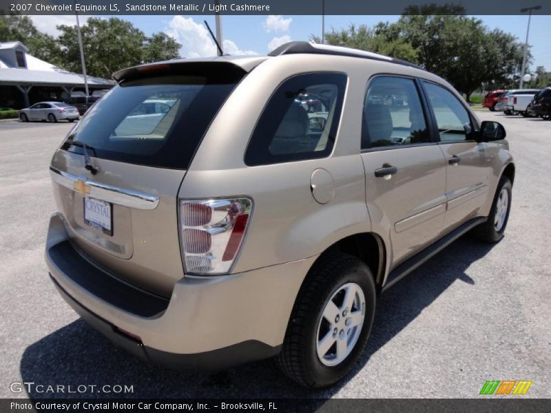 Sandstone Metallic / Light Cashmere 2007 Chevrolet Equinox LS