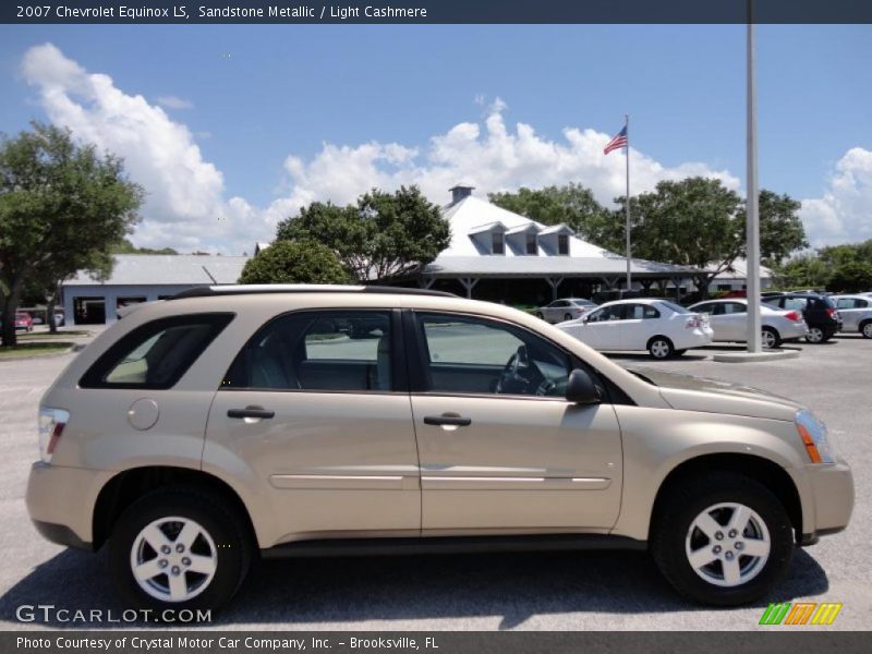 Sandstone Metallic / Light Cashmere 2007 Chevrolet Equinox LS