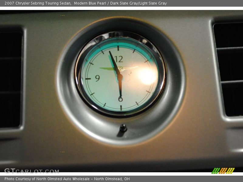 Modern Blue Pearl / Dark Slate Gray/Light Slate Gray 2007 Chrysler Sebring Touring Sedan