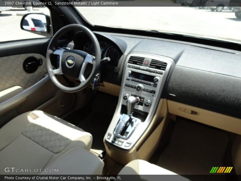 Sandstone Metallic / Light Cashmere 2007 Chevrolet Equinox LS