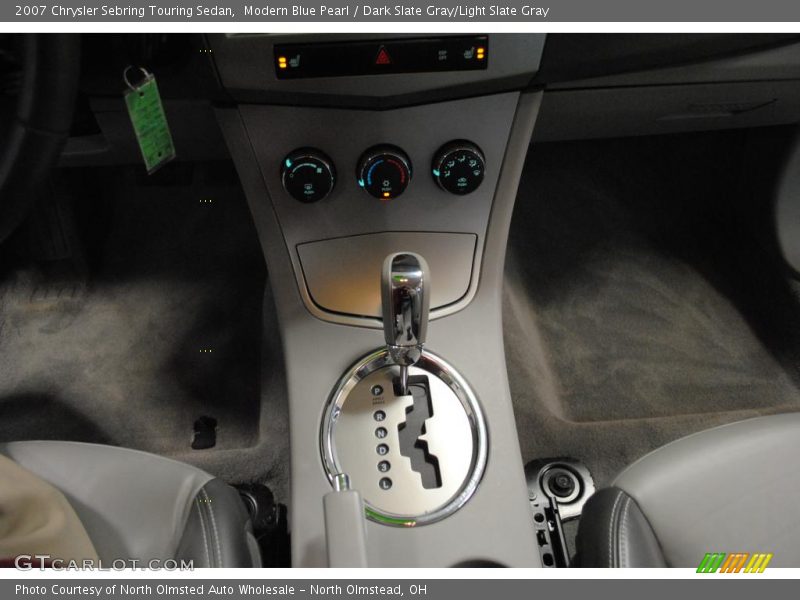 Modern Blue Pearl / Dark Slate Gray/Light Slate Gray 2007 Chrysler Sebring Touring Sedan