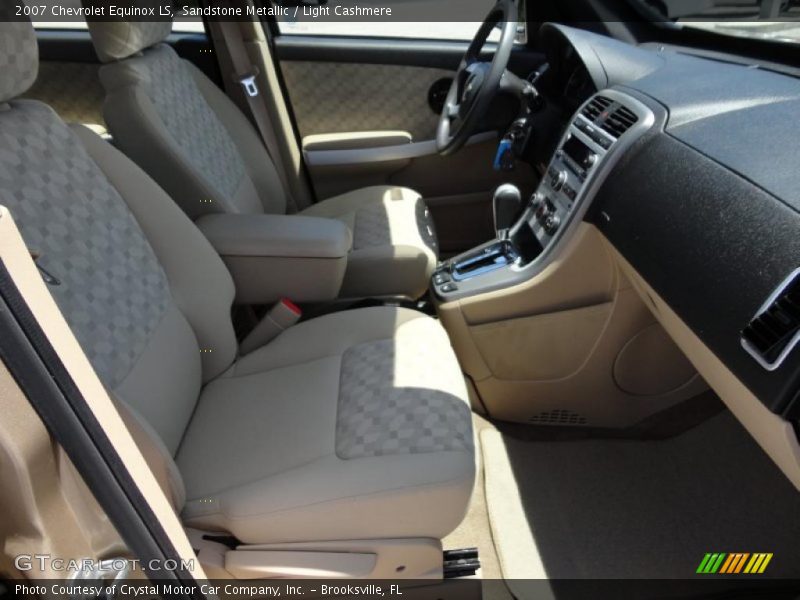Sandstone Metallic / Light Cashmere 2007 Chevrolet Equinox LS