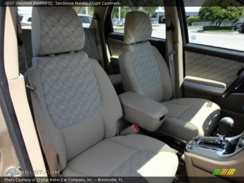 Sandstone Metallic / Light Cashmere 2007 Chevrolet Equinox LS