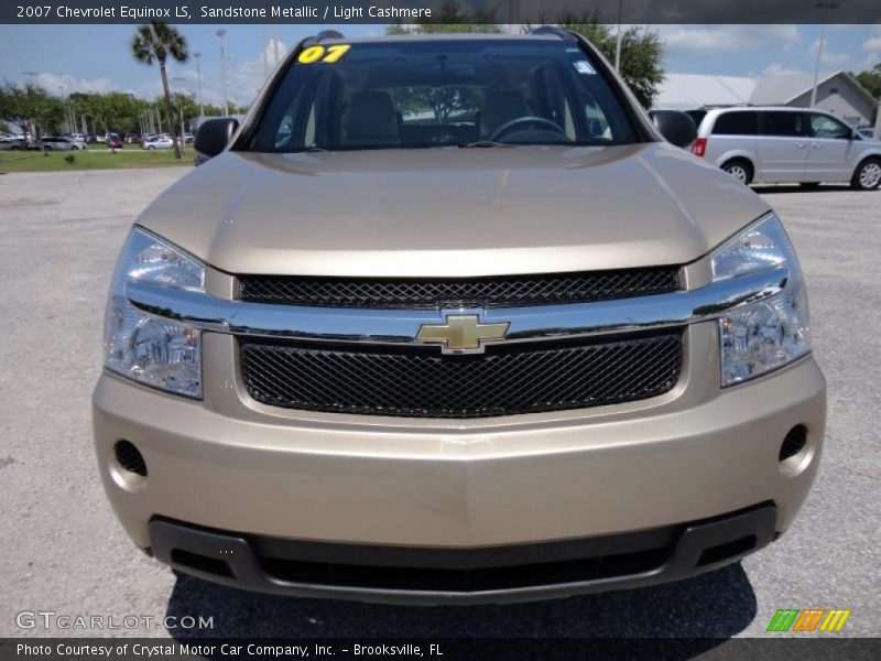 Sandstone Metallic / Light Cashmere 2007 Chevrolet Equinox LS
