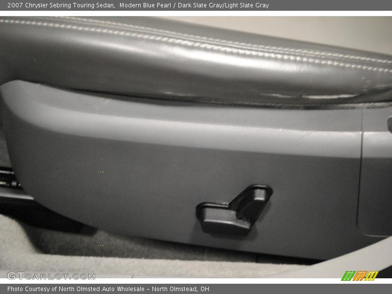 Modern Blue Pearl / Dark Slate Gray/Light Slate Gray 2007 Chrysler Sebring Touring Sedan