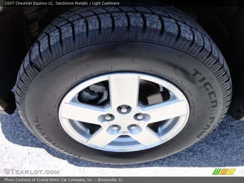 Sandstone Metallic / Light Cashmere 2007 Chevrolet Equinox LS