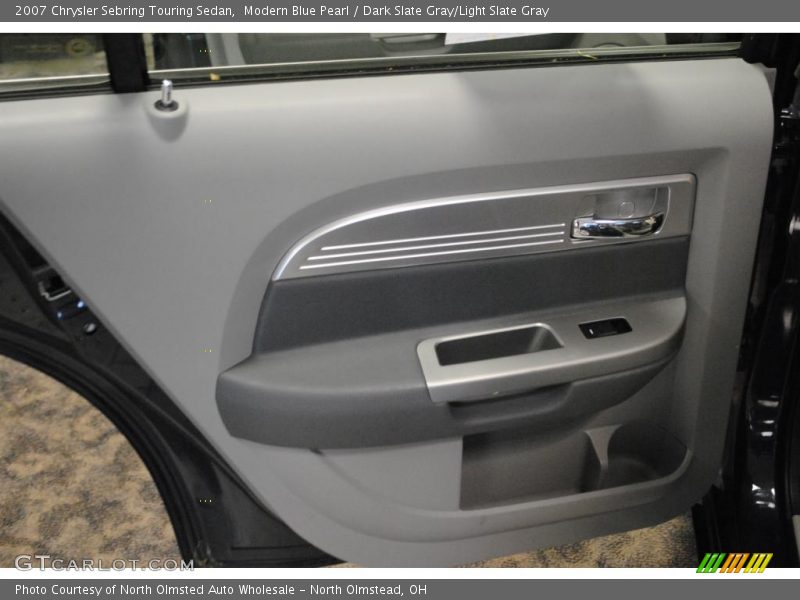 Modern Blue Pearl / Dark Slate Gray/Light Slate Gray 2007 Chrysler Sebring Touring Sedan