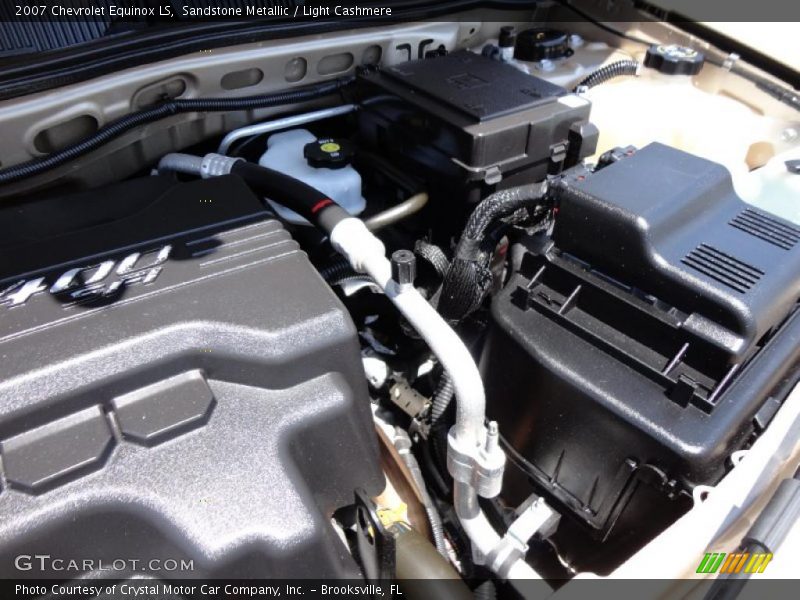 Sandstone Metallic / Light Cashmere 2007 Chevrolet Equinox LS