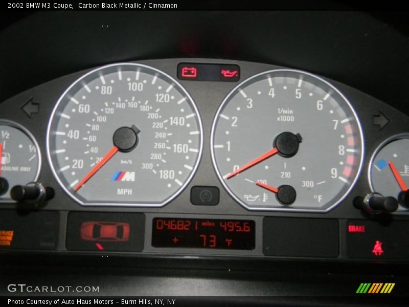  2002 M3 Coupe Coupe Gauges