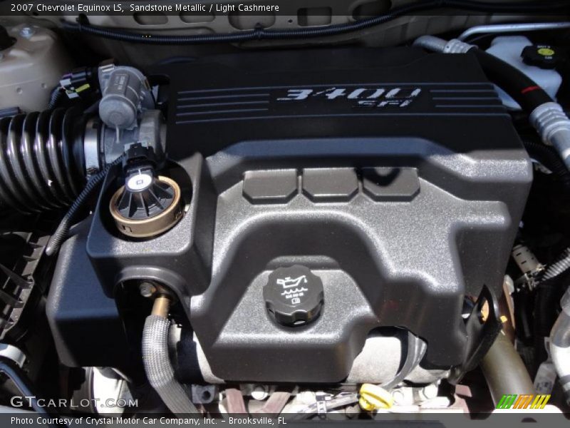 Sandstone Metallic / Light Cashmere 2007 Chevrolet Equinox LS