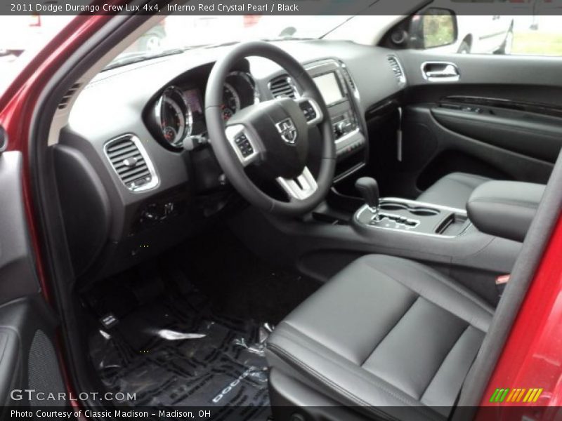  2011 Durango Crew Lux 4x4 Black Interior