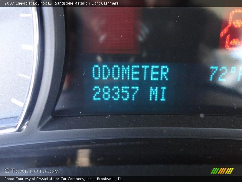 Sandstone Metallic / Light Cashmere 2007 Chevrolet Equinox LS