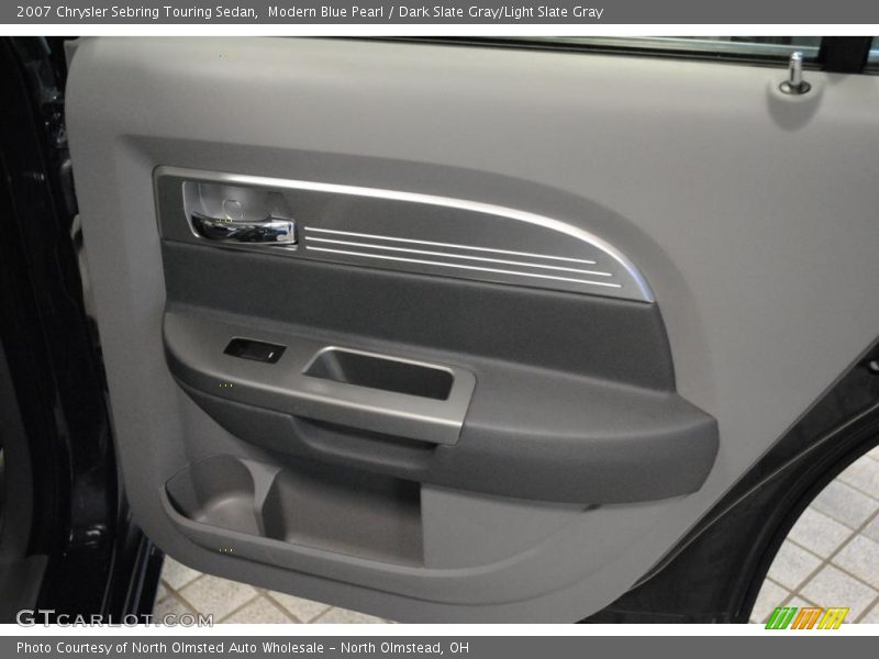 Modern Blue Pearl / Dark Slate Gray/Light Slate Gray 2007 Chrysler Sebring Touring Sedan