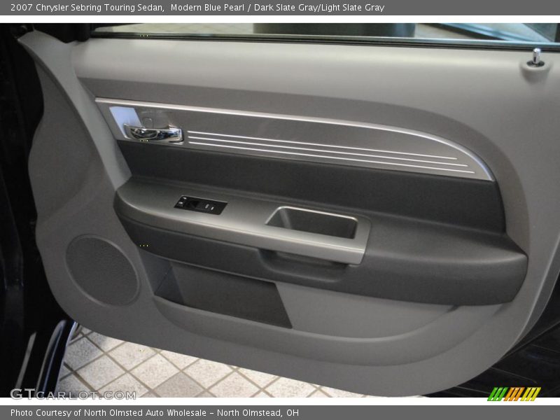 Modern Blue Pearl / Dark Slate Gray/Light Slate Gray 2007 Chrysler Sebring Touring Sedan