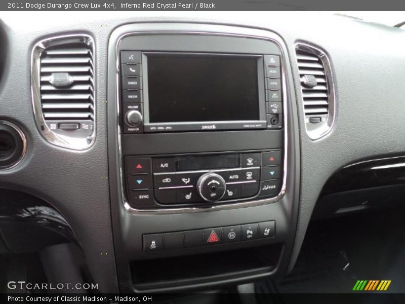Controls of 2011 Durango Crew Lux 4x4