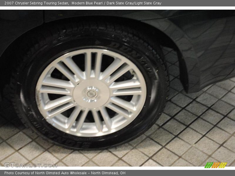 Modern Blue Pearl / Dark Slate Gray/Light Slate Gray 2007 Chrysler Sebring Touring Sedan