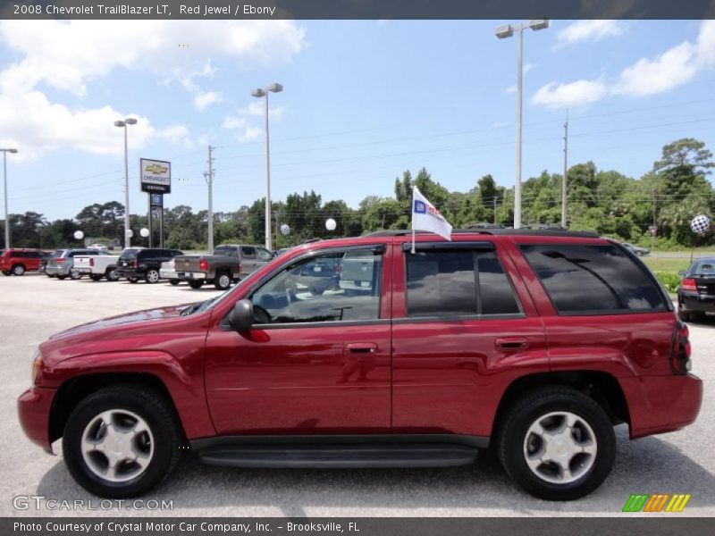 Red Jewel / Ebony 2008 Chevrolet TrailBlazer LT