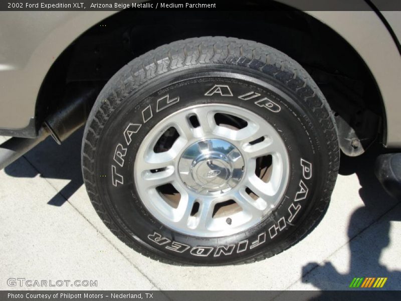 Arizona Beige Metallic / Medium Parchment 2002 Ford Expedition XLT