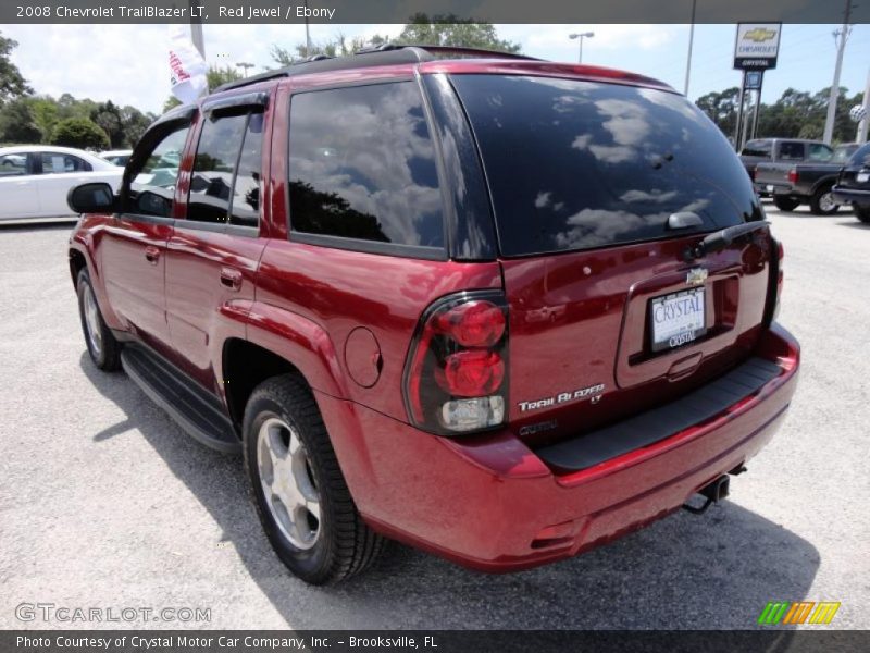 Red Jewel / Ebony 2008 Chevrolet TrailBlazer LT