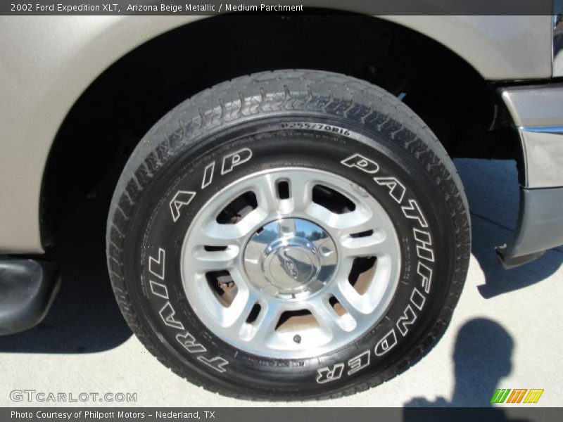 Arizona Beige Metallic / Medium Parchment 2002 Ford Expedition XLT