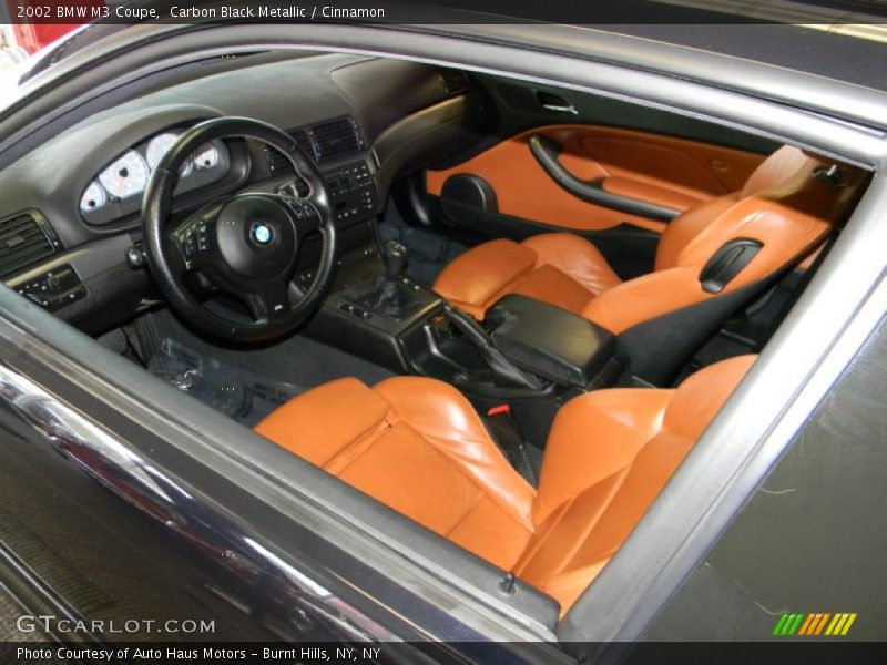  2002 M3 Coupe Cinnamon Interior