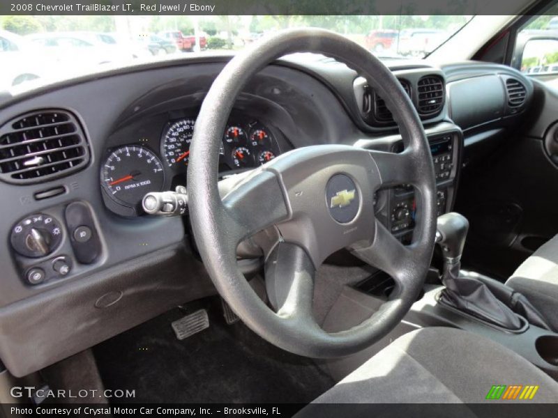 Red Jewel / Ebony 2008 Chevrolet TrailBlazer LT