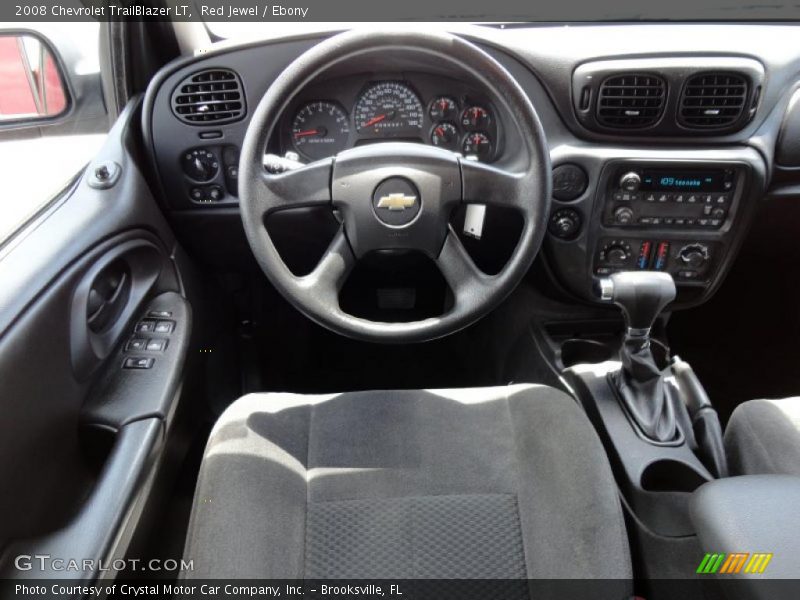 Red Jewel / Ebony 2008 Chevrolet TrailBlazer LT
