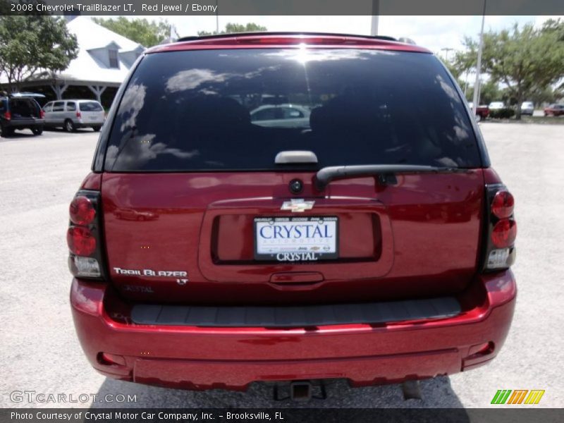 Red Jewel / Ebony 2008 Chevrolet TrailBlazer LT